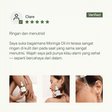LANG:ID|Ulasan terverifikasi memuji Treelogy Moringa Oil karena teksturnya ringan namun menutrisi, memberikan kulit tampak sehat dan bercahaya.