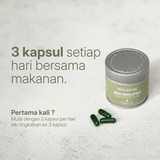 LANG:ID|Protokol dosis Treelogy: konsumsi 3 kapsul setiap hari bersama makanan untuk mengoptimalkan penyerapan mikronutrien harian.