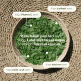 LANG:ID|Daun kelor segar pilihan yang kaya akan zat besi dan kalsium alami untuk membantu mengelola kaku tubuh dan kelenturan sendi.