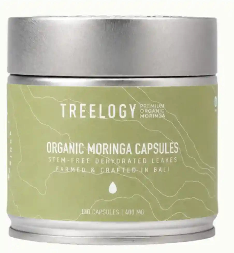 Treelogy Moringa Capsules jar